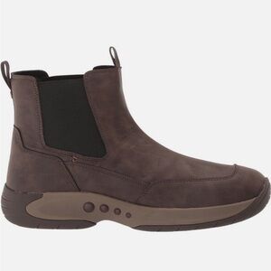 NWOB Men's Brown Chelsea Boots Sz 9.5